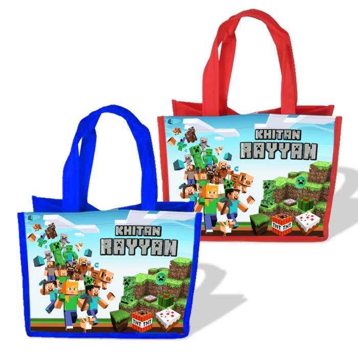 

Tas ultah custom Goodie Bag souvenir Aqiqah natal pilihan karakter