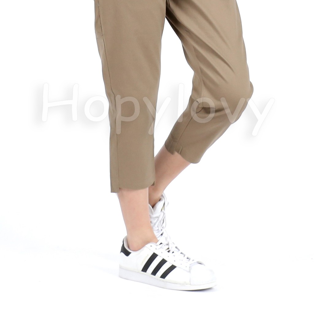 HOPYLOVY - Celana Wanita Londora Cutting Pants