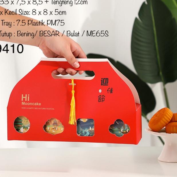 

Kotak Mooncake isi 4| sekat 4| K9410 dus Kue Bulan| Box| Packaging | K90| K94