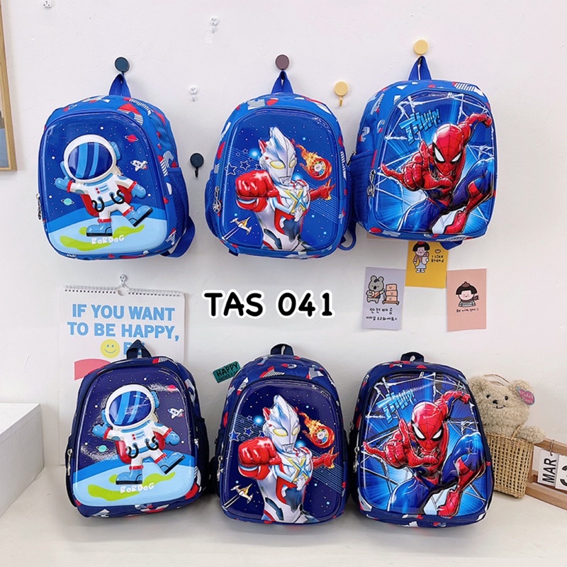 TAS 041 | TAS RANSEL COWOK | TAS RANSEL FASHION | TAS IMPORT | TAS SEKOLAH PG - TK