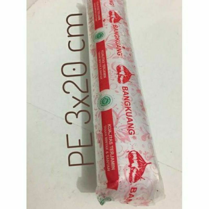 Plastik es lilin es mambo PE ukuran 3x20 cm