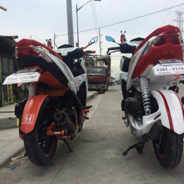 Hugger/Mudguard Honda Vario 125/150 LED