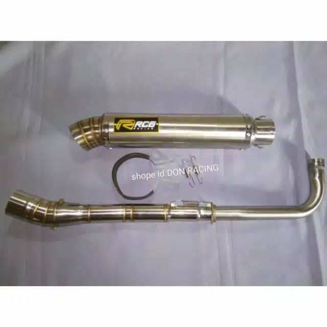 knalpot RCB ujung jumbo bebek VEGA,JUPE.GRAND,DLL