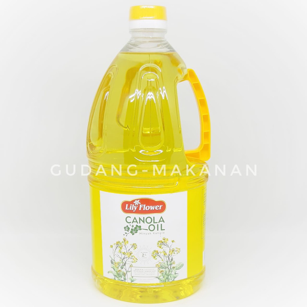 Canola Oil / Minyak Kanola Lily Flower 2 Liter