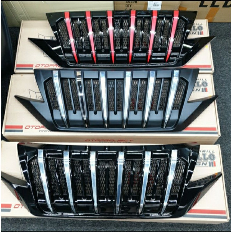 Grill Terios Grill Rush 2018 - 2020 Plastik ABS