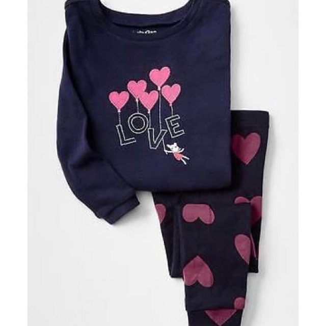 BAJU TIDUR ANAK PEREMPUAN PIYAMA ANAK GAP HONGKONG BAJU TIDUR ANAK PEREMPUAN PIYAMA ANAK GAP HONGKONG