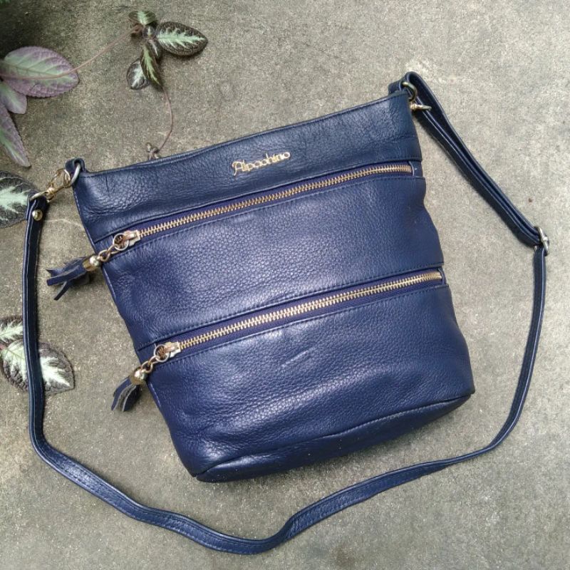 Tas ALPACHINO Authentic Preloved Original Slingbag Second Kulit Asli Branded