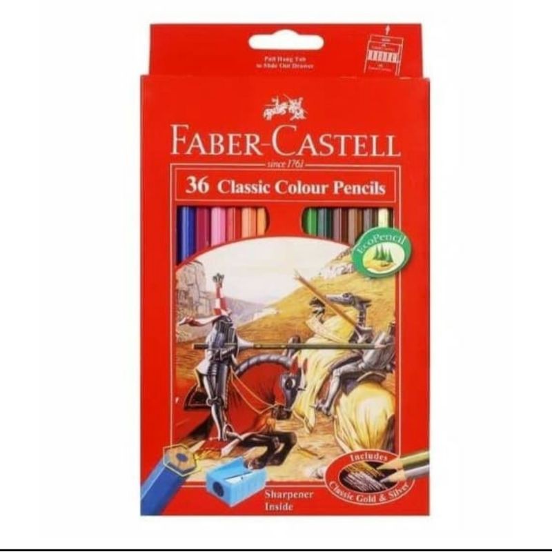 

PENSIL WARNA FABER CASTEL 36 WARNA