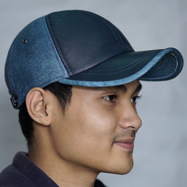 Jayuwan JTM1 Topi Baseball Kulit Domba Asli Istimewa