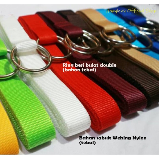HOPYLOVY - Ikat Pinggang Wanita Colorful Ring Belt Warna Warni (SIZE BESAR PREMIUM)
