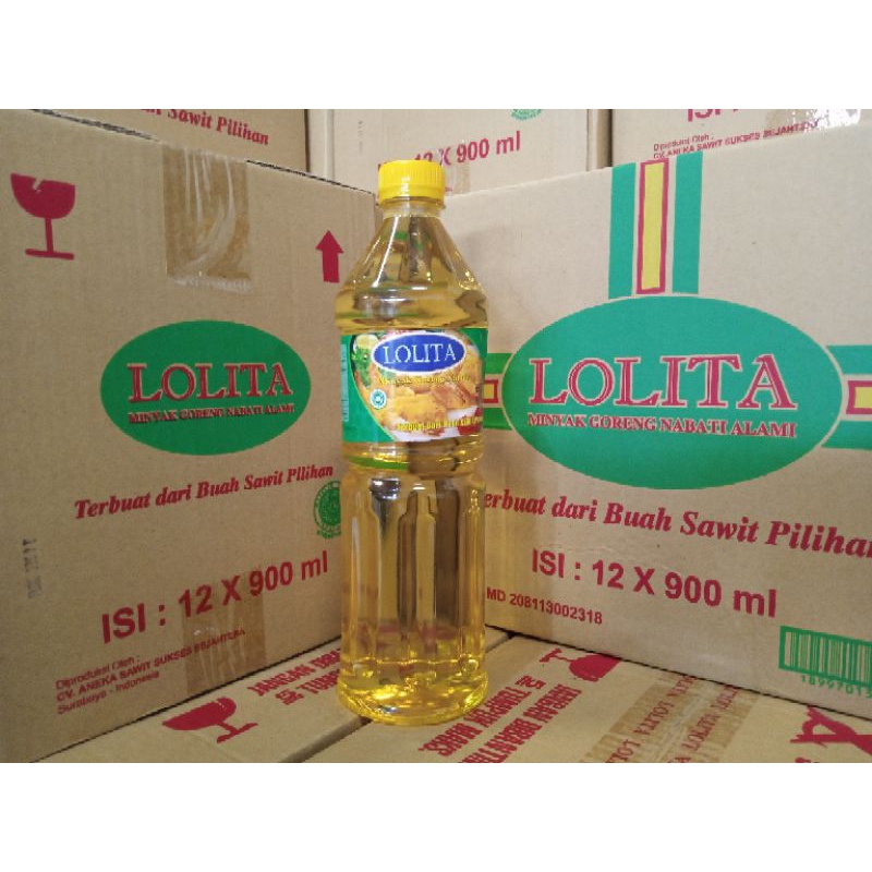 

Minyak Goreng Kelapa Sawit Cap Lolita 900 ml