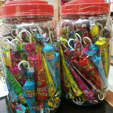 Jual Permen Coklat Payung Junior Chocolate Wafer Umbrella Permen Jadul