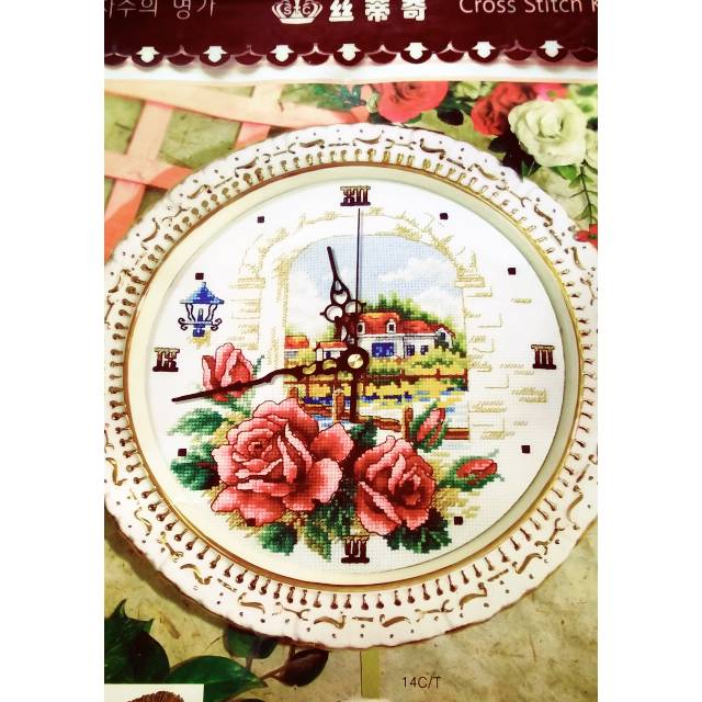 Kit cross Stitch merk Dome 14ct secret garden