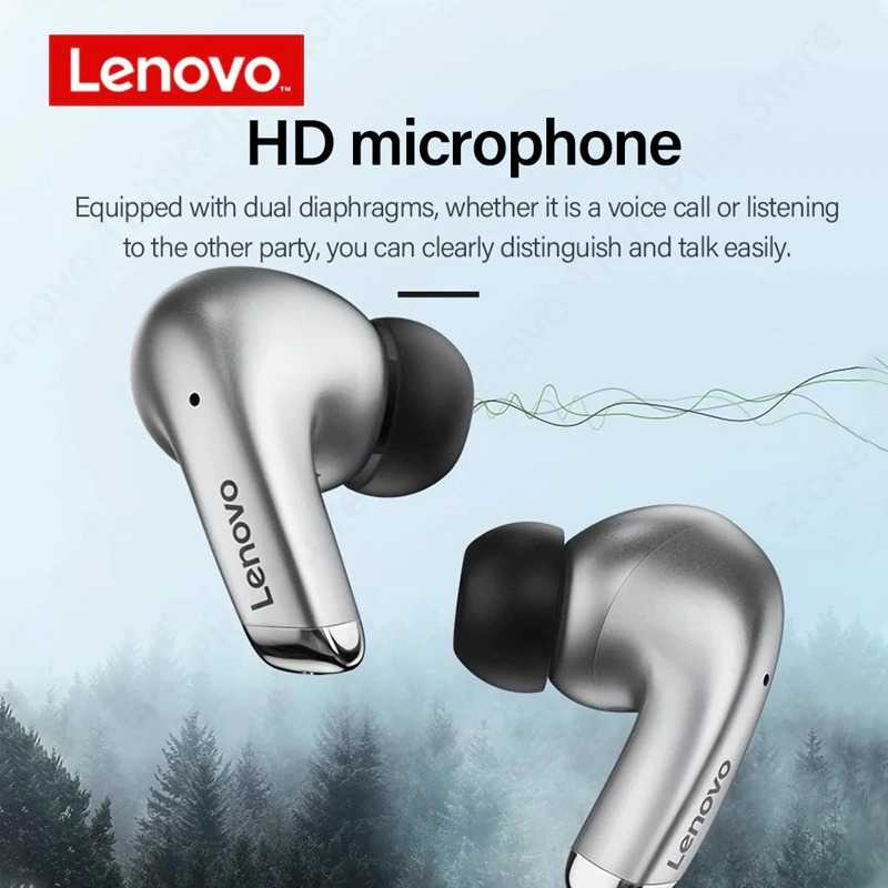 Lenovo TWS Earphone True Wireless Bluetooth 5.0 Original Android Iphone Lenovo - LP1S LP5