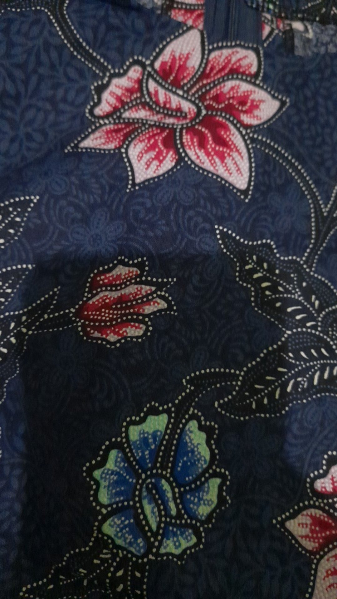 Arjuna Weda Blouse Batik Wanita Bunga Aconite