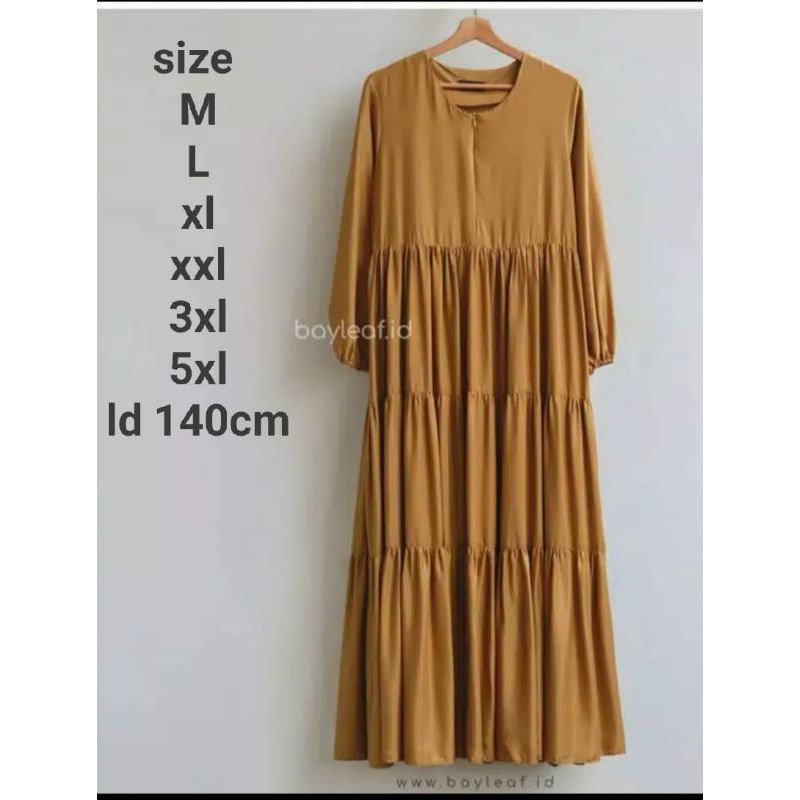 FRISILA DRES JUMBO GAMIS TERBARU LD 140