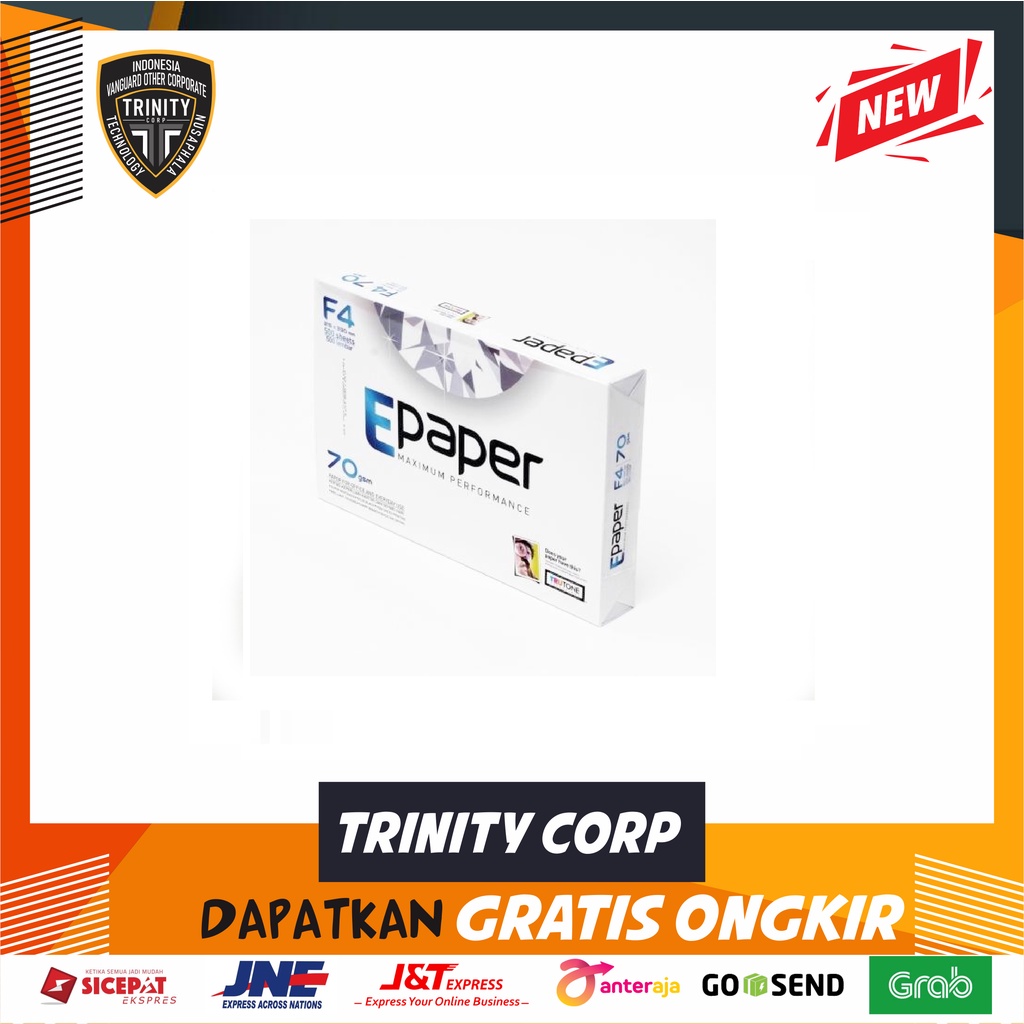 

Kertas HVS F4 Kertas F4 Epaper Kertas Epaper HVS 70 gsm Kertas Print