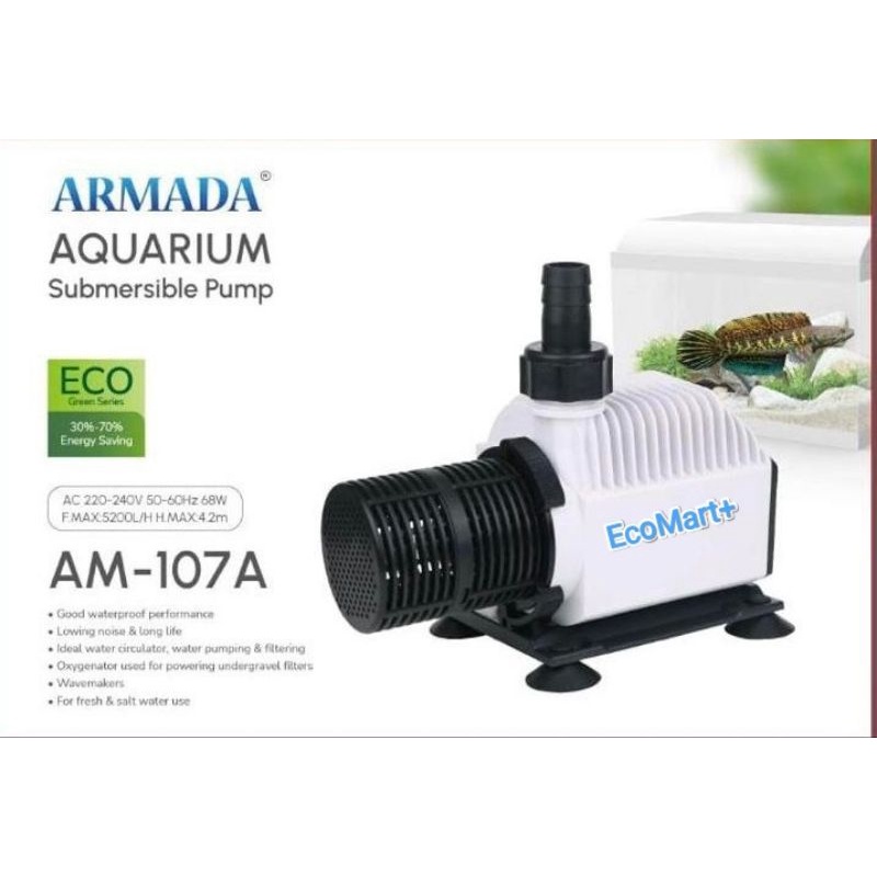 Armada AM 107 A Pompa Akuarium Power Head Celup LOW WATT PROMO !!!