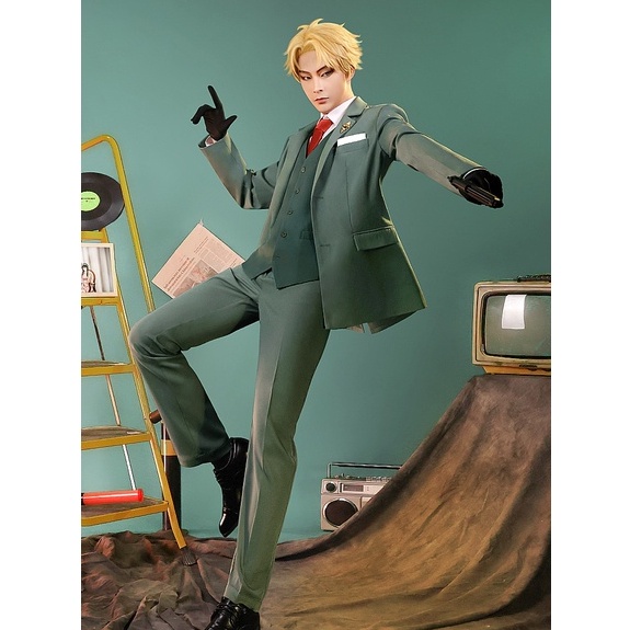 1/3 Delusion - Loid Forger costume - Size L / XL - Spy x Family Cosplay Costume - Loid Cosplay - Cos