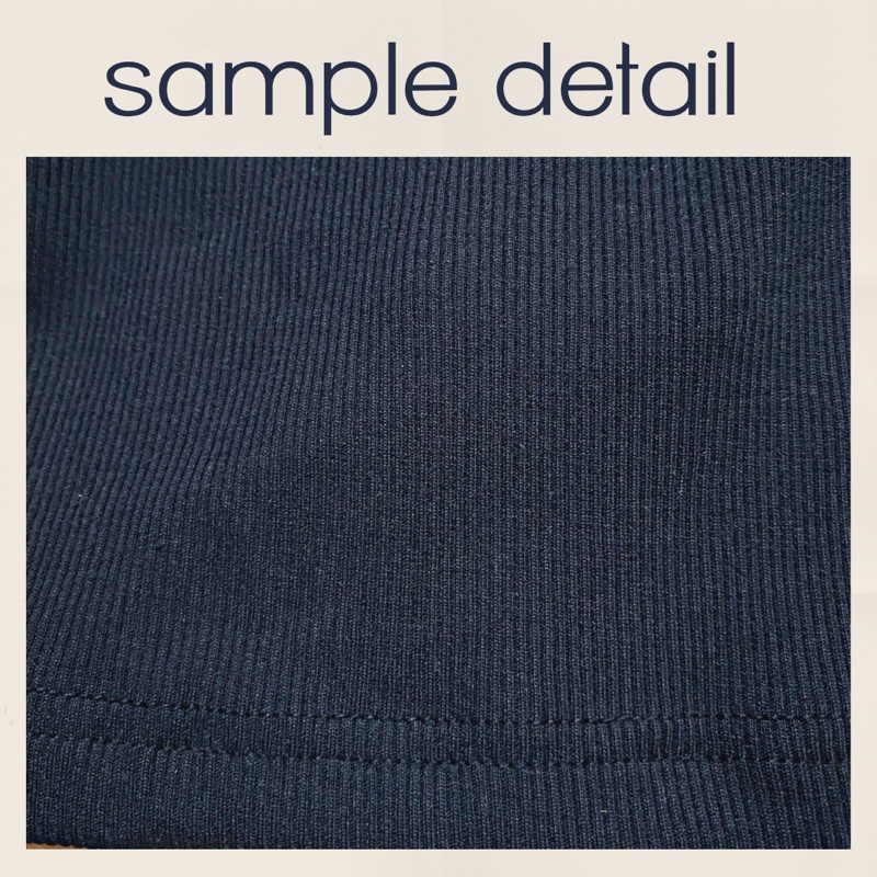 Tanktop Crop RIB Luxury-3