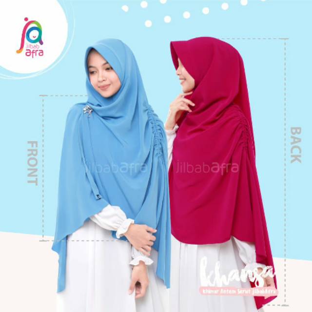 JILBAB AFRA - KHANSA KHIMAR SERUT ANTEM