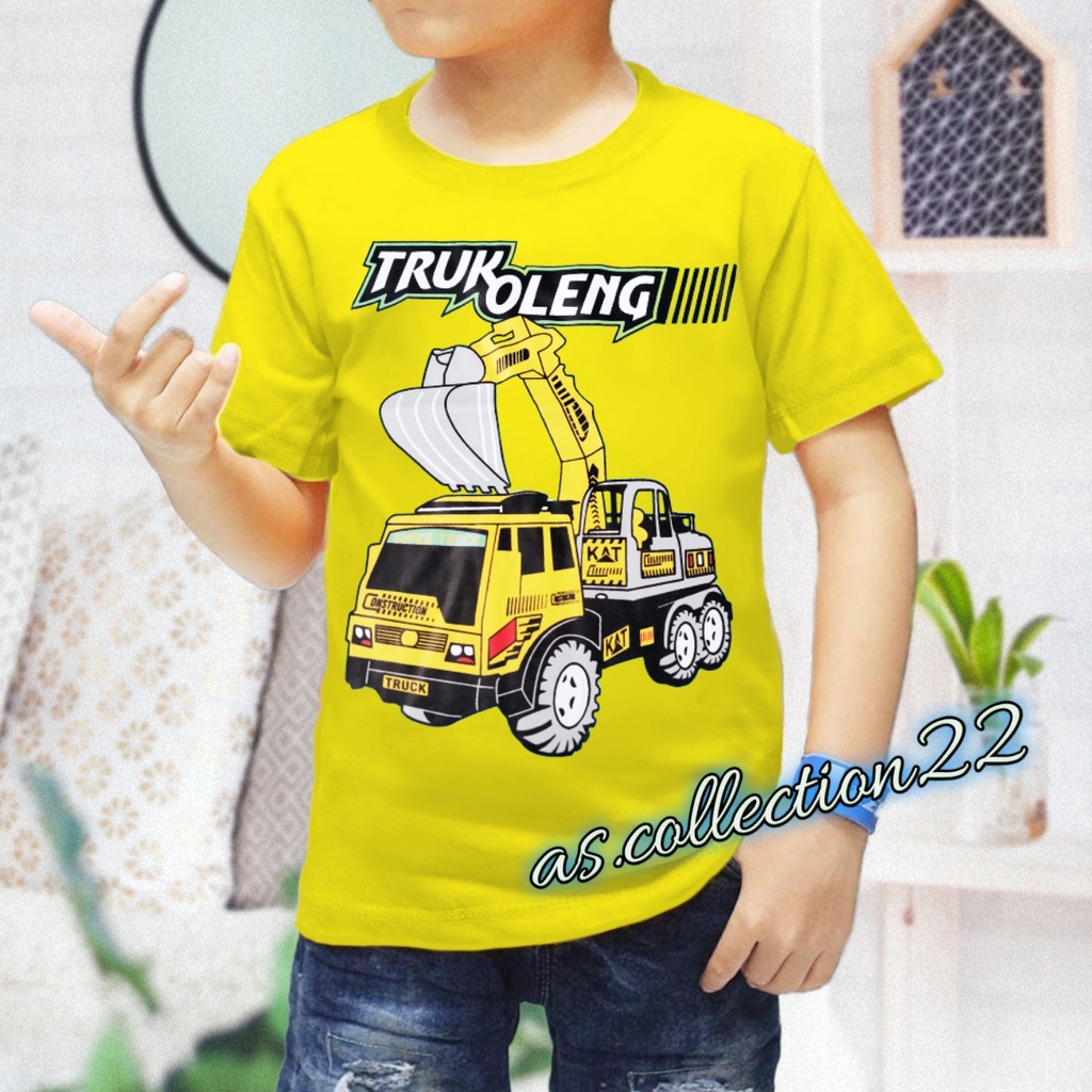 KAOS Anak Laki TRUK OLENG#USIA 1-12 TAHUN