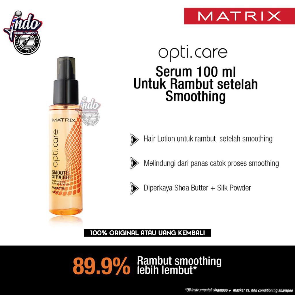 MATRIX Opti Care Smooth Straight Serum 100ml Serum Rambut