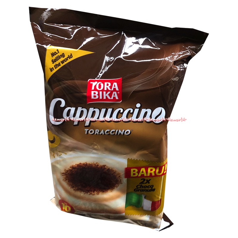 Torabika Cappuccino Isi 10sachet Kopi Bubuk Instan Tora Bika Capucino Kapucino Kopi Instan Sachet 10 pcs