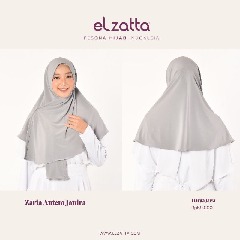 ELZATTA HIJAB INSTAN ZARIA ANTEM ZANIRA ELZATTA