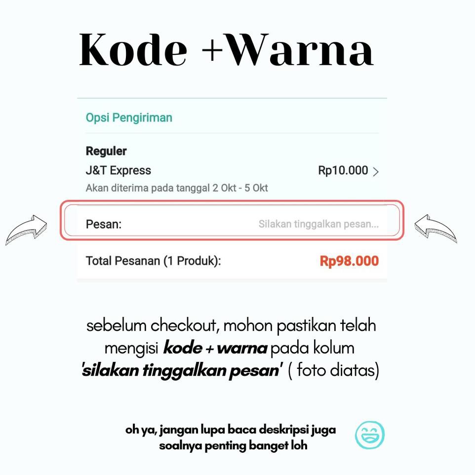 

ゅ ATASAN [ KODE A / P ] [Wajib Tulis KODE + WARNA] ⇿