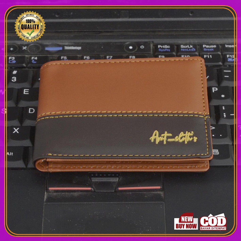 promo !! Dompet cowok terbaru Bahan PVC premium COD