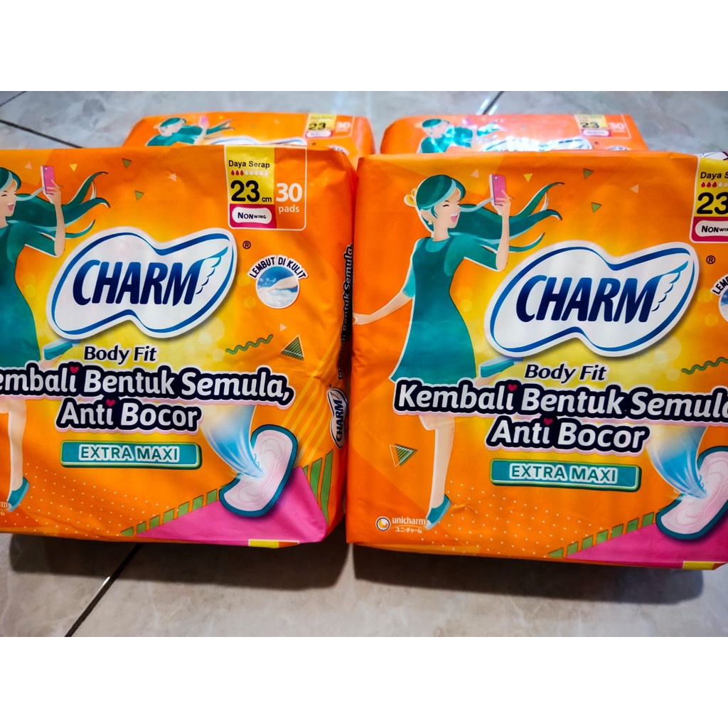 Pembalut Charm Non Wing 23cm isi 30s 8993189270314