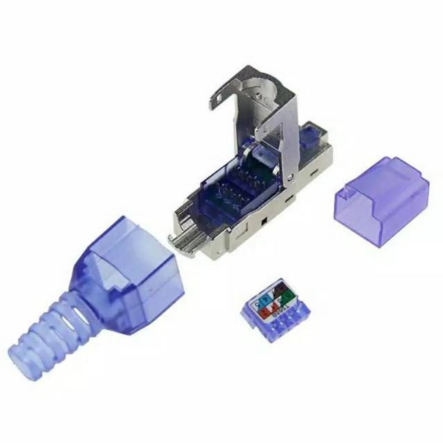 Qintech MCT7 Connector Cat7 Shielded RJ45 10Gbps