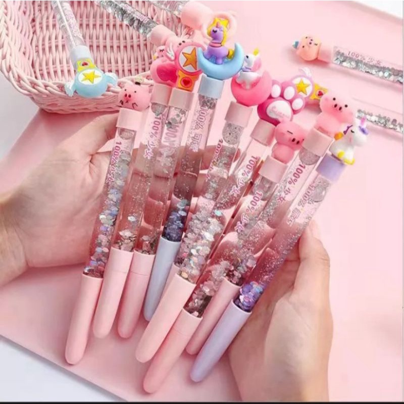 Pulpen gell karakter lucu