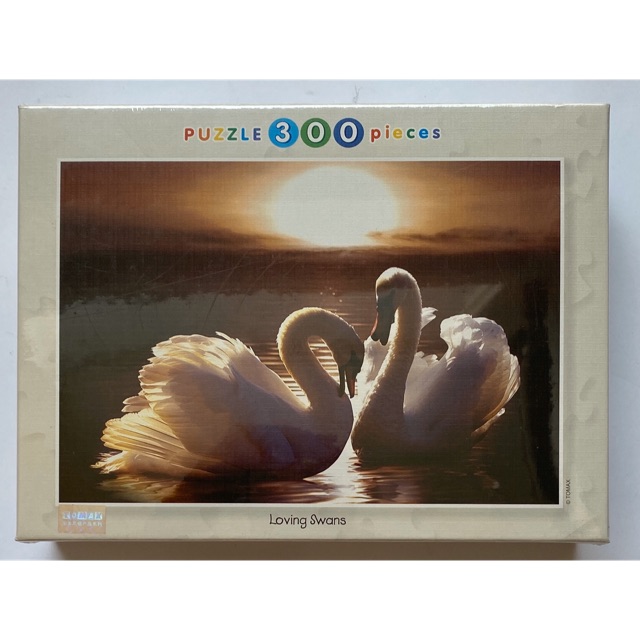 Jigsaw Puzzle TOMAX 300 pieces Loving Swan
