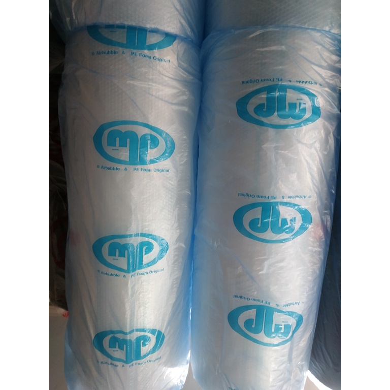 

Mulia Pack (MP) BubbleWrap bungkus Biru uk:125cmX50m Bening