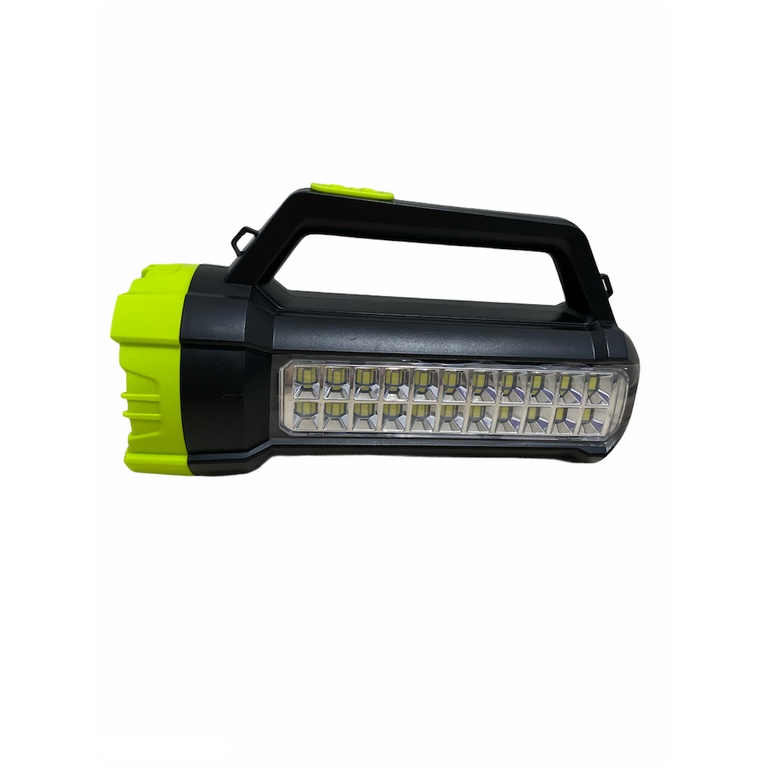Luby Senter LED Super Terang 2in1 L2689 7W + Light SMD 22 LED PUTIH Rechargeable 800 Meter 8 JAM