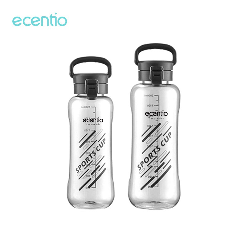 

ecentio 1500/2000 ml Botol Minum Big Size Kapasitas Besar Sporty Dan Trendy Space Cup