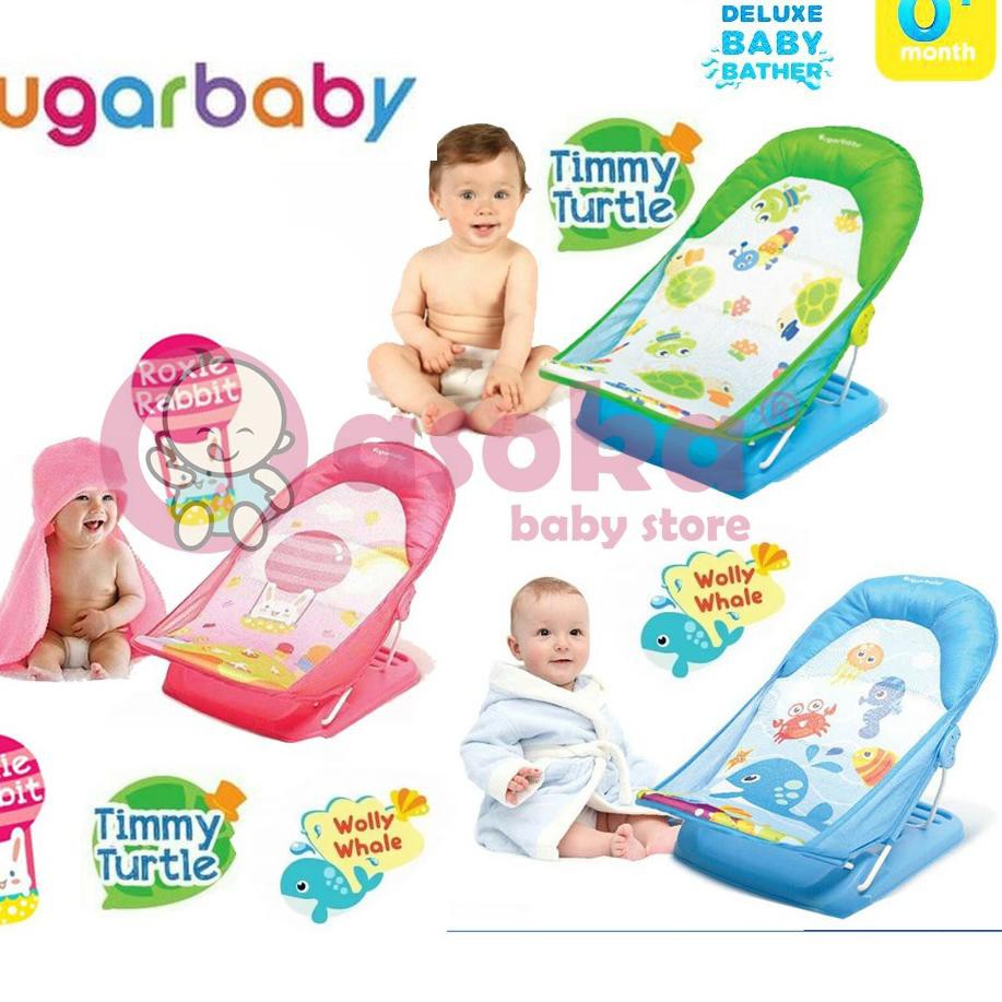 ❃ Sugar Baby Deluxe Baby Bather / Tempat Mandi Bayi ASOKA ☜