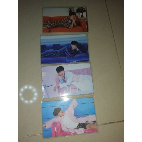 READY STOK. (BACA DESKRIPSI) PC BE ESSENTIAL REBAHAN            RM,JHOPE,SUGA,JIN