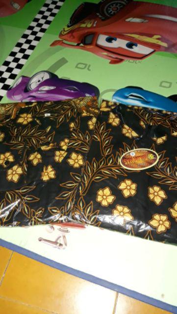 Batik Couple Cendrawasih Sogan Batik Nilda Mas Original