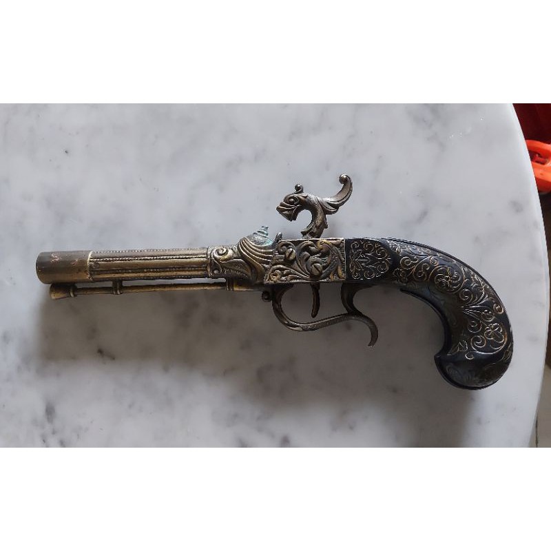 Pistol Vintage Doblis Antik Clasic
