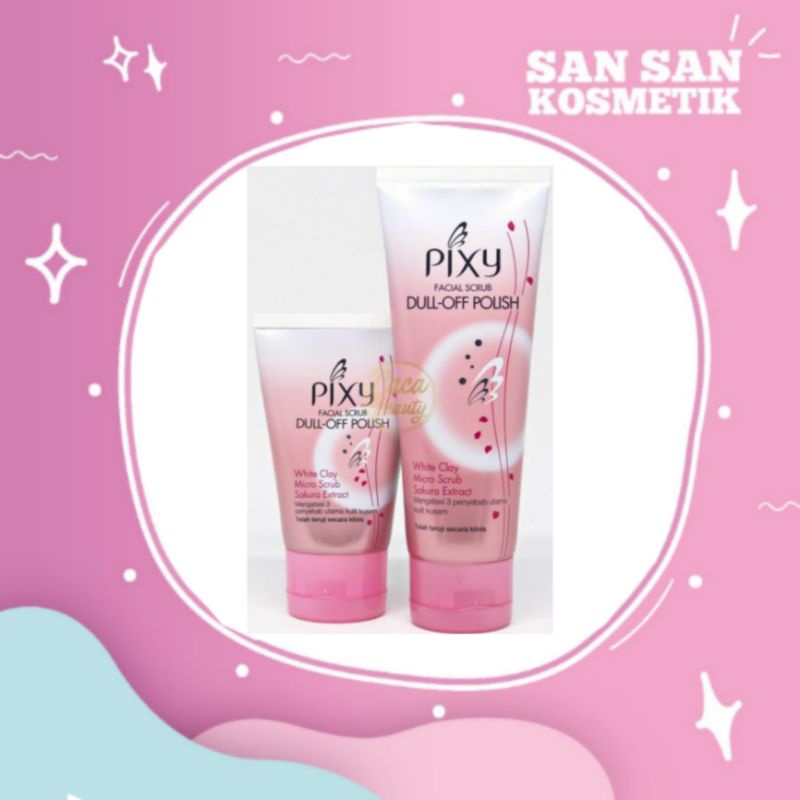 pixy facial foam dull off polish 40gr || 100gr