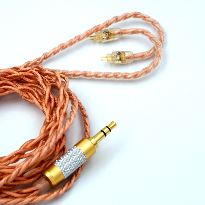 JC Ally JC04 Rose Gold - Earphone Cable Upgrade NON MIC