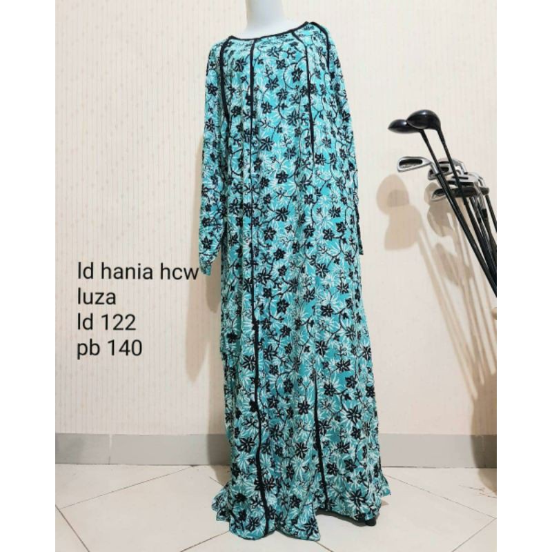 Daster Longdress Tangan Panjang Hcw Batik LuZa