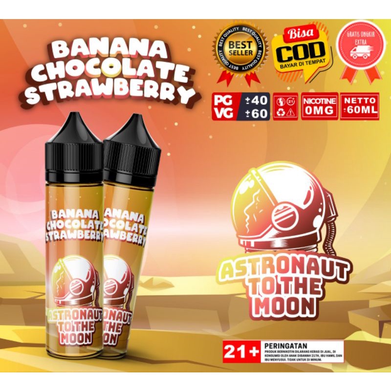 BANANA CHOCO STRAWBERRY ENAK 60ML