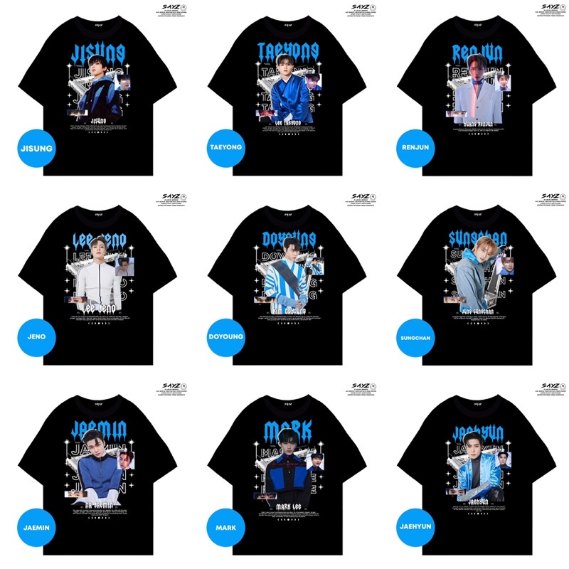 [ READY ] Kaos NCT 2021 'UNIVERSE' Album ver | Taeil, Johnny, Taeyong, Yuta, Kun, Doyoung, Ten, Jaeh