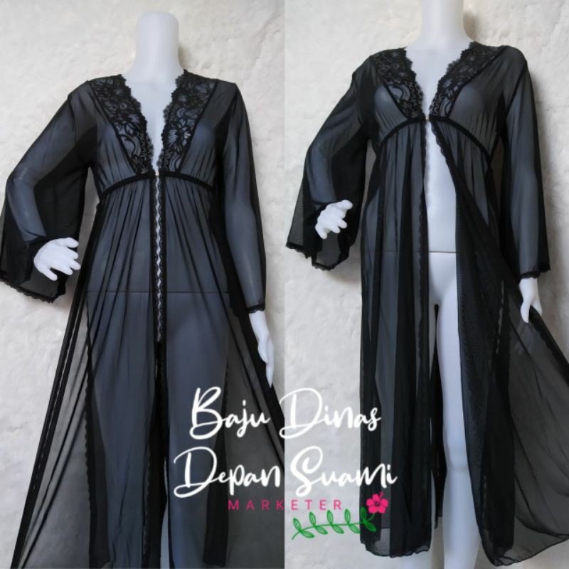 LINGERIE ELEGANT PREMIUM / BAJU TIDUR SEXY AYCA 04 BDDS - BAJU DINAS DEPAN SUAMI BEST SELLER BAHAN P