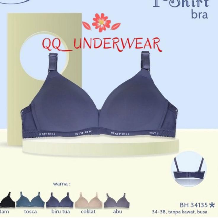 ➻ Bra SOREX 34135 / BH Sorex Tanpa Kawat / T-shirt Bra Sorex ✿