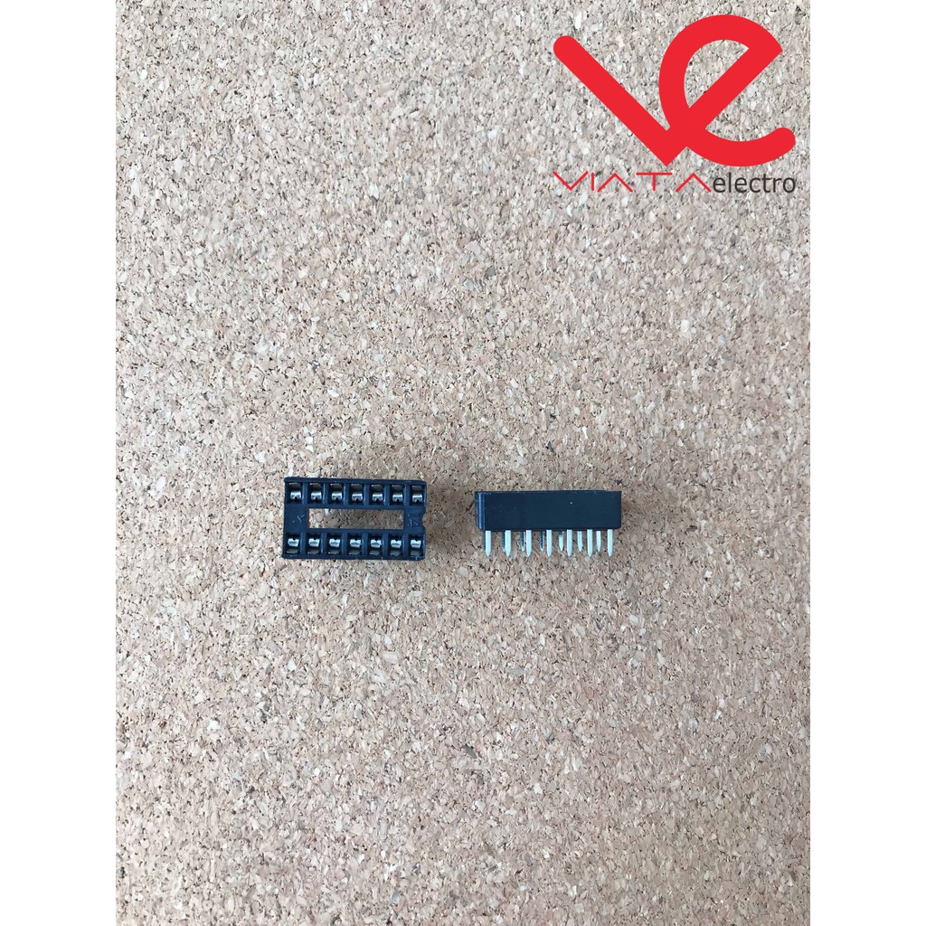 SOCKET IC 14PIN (1 BUAH) 14P ADAPTER SOCKET IC14PIN 14P